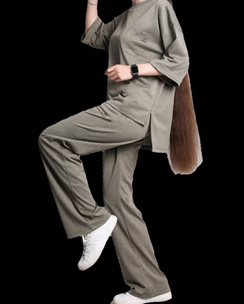 هودی شلوار اسپرت ذغالی